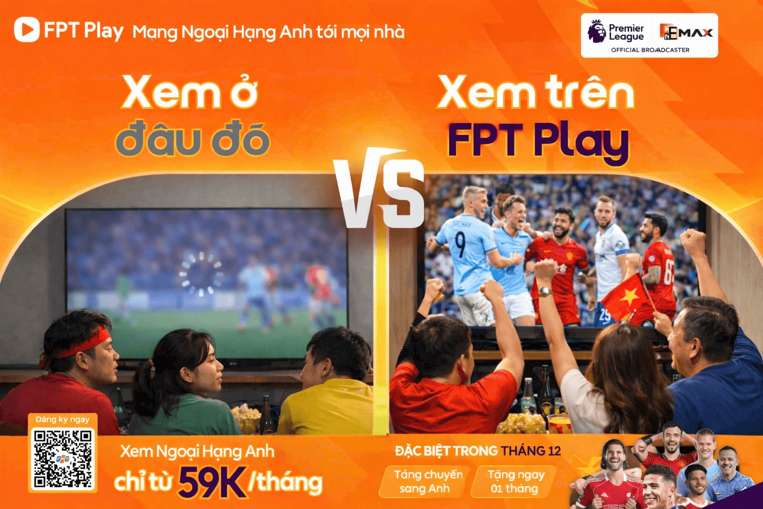 FPT Telecom Nâng Cấp Dịch Vụ Combo Thể Thao Từ Internet Only, Xem Trọn Vẹn Ngoại Hạng Anh