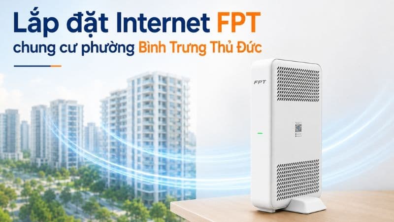 Lắp đặt internet FPT tốc độ cao tại TP.HCM
